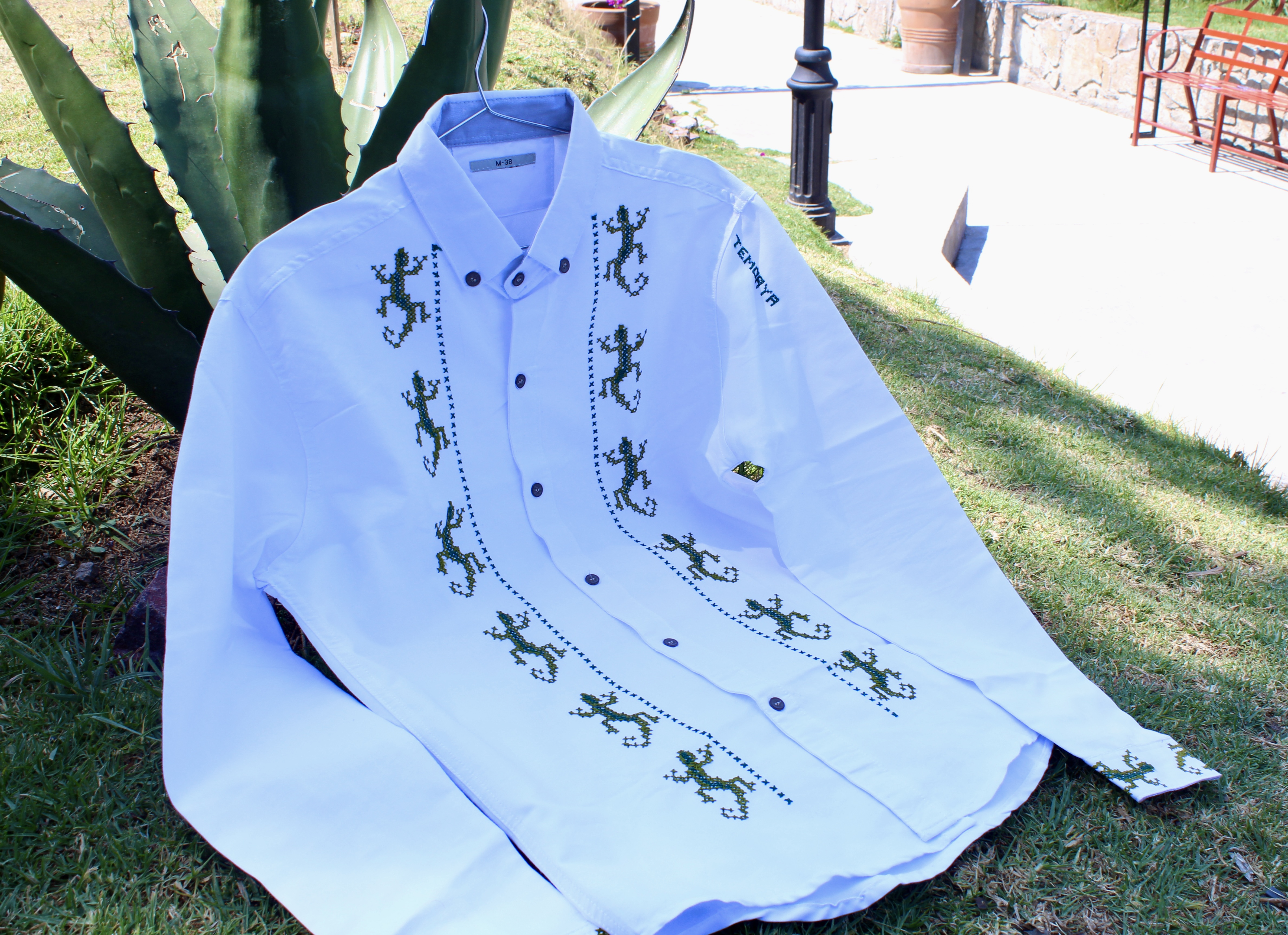 Camisa Artesanal “Gecko Tradición”