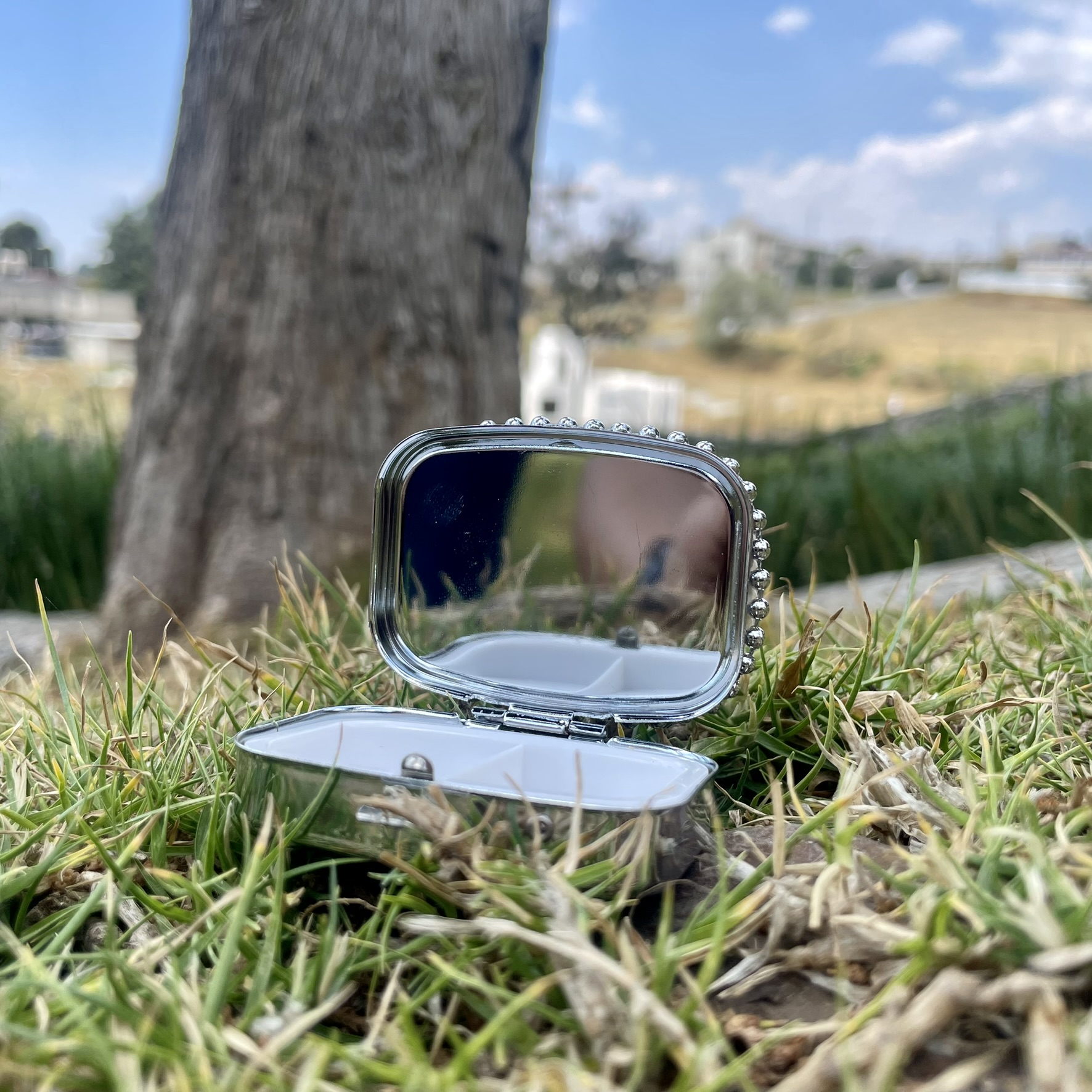 Estuche de Bolsillo Bordado a Mano